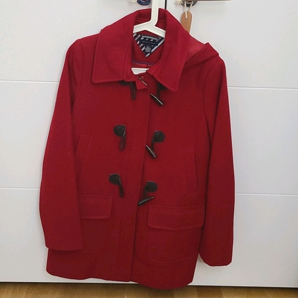 Red Duffle Coat - Picture 1 of 6